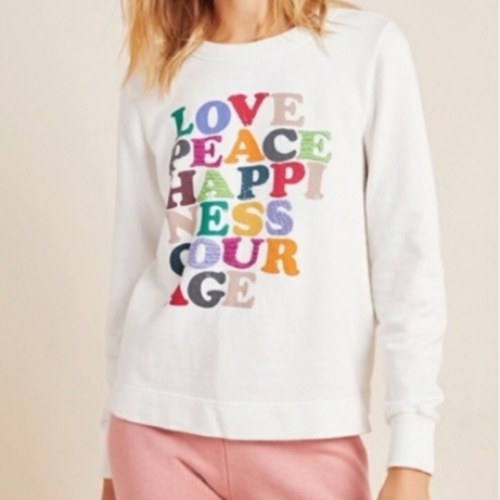 Garima Dhawan for Anthropologie Pullover Sweatshirt
